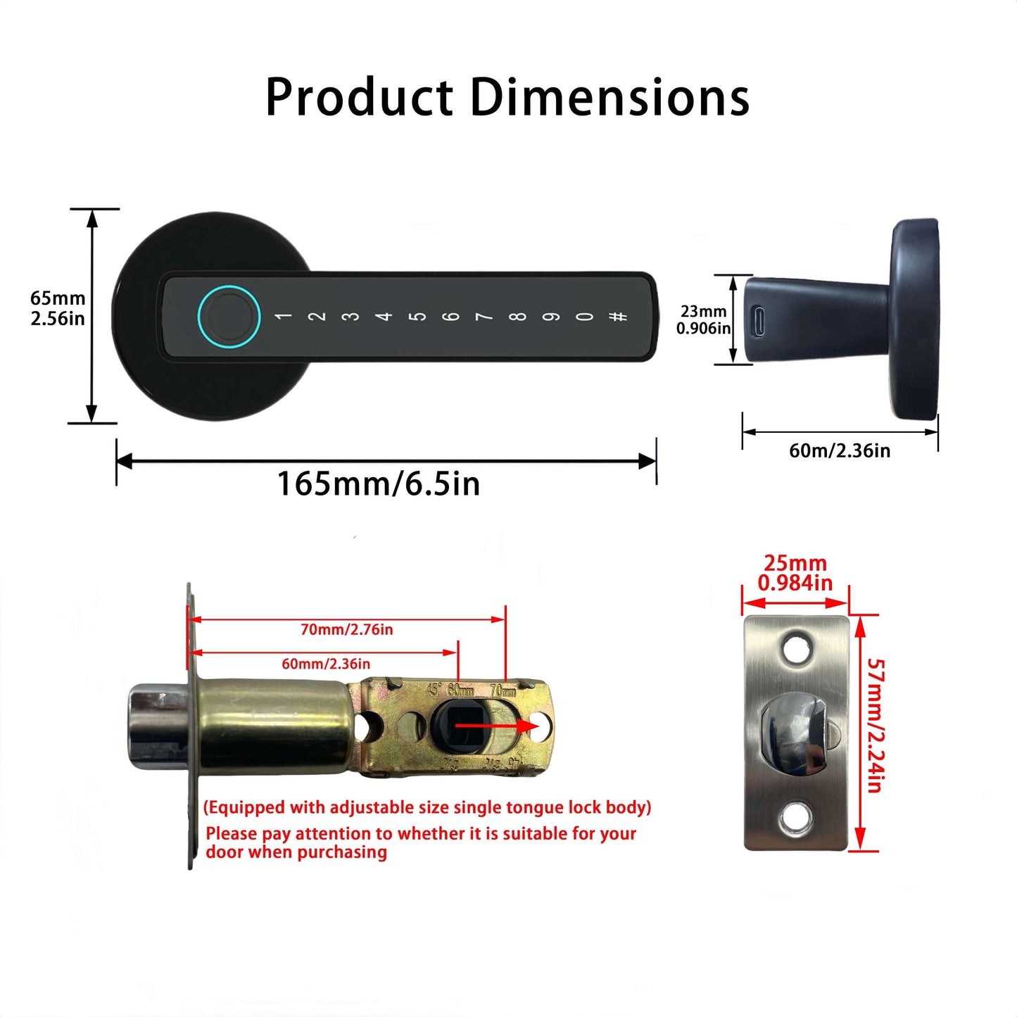 Fingerprint Door Lock - Digital Keyless Security Solution