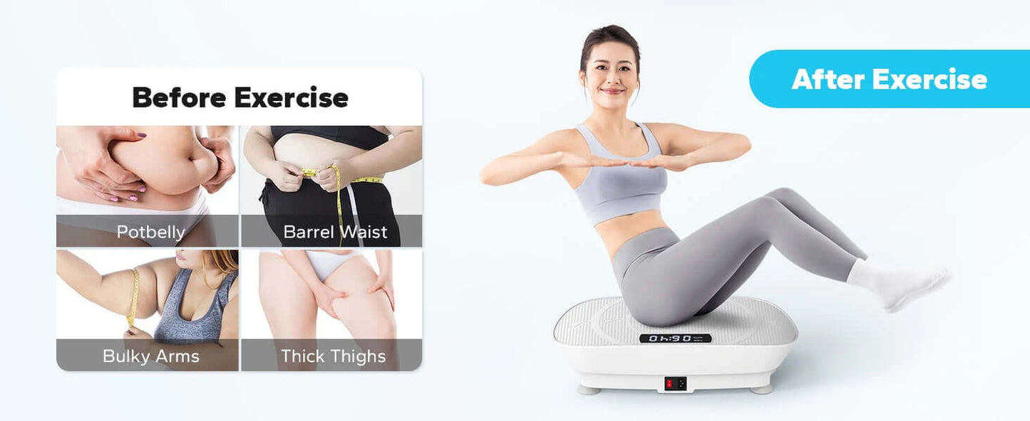 MERACH Vibration Plate Exercise Machine