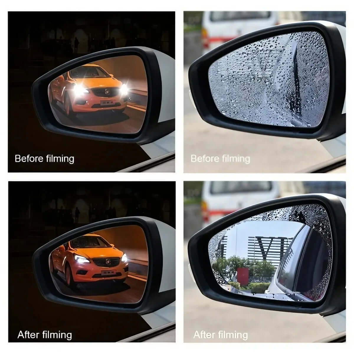 Anti-Fog Car Mirror Sticker Accessories