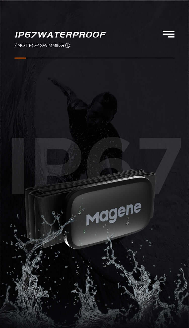 Magene Mover H64 Heart Rate Sensor with Chest Strap