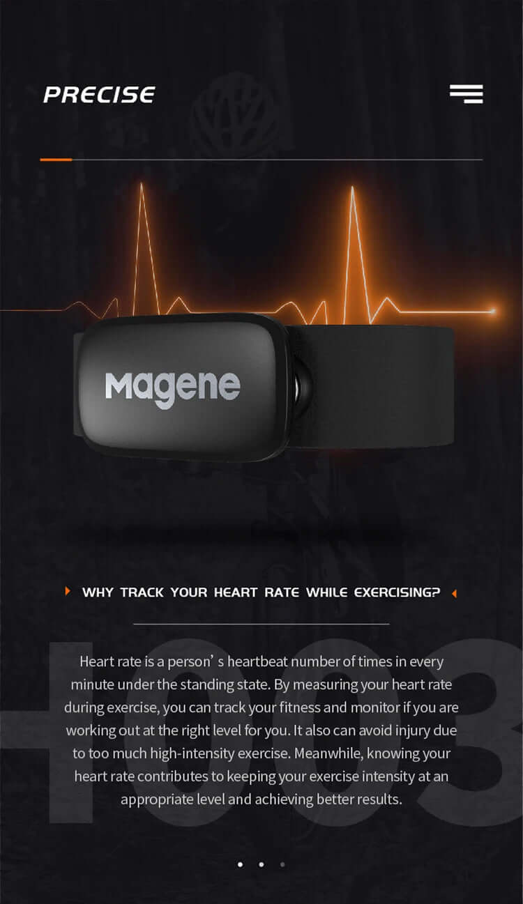 Magene Mover H64 Heart Rate Sensor with Chest Strap