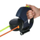 3m Retractable Reflective Dual Dog Leash with Lights