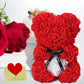 Eternal Rose Teddy Bear – A Unique Artificial Flower Giftniatures