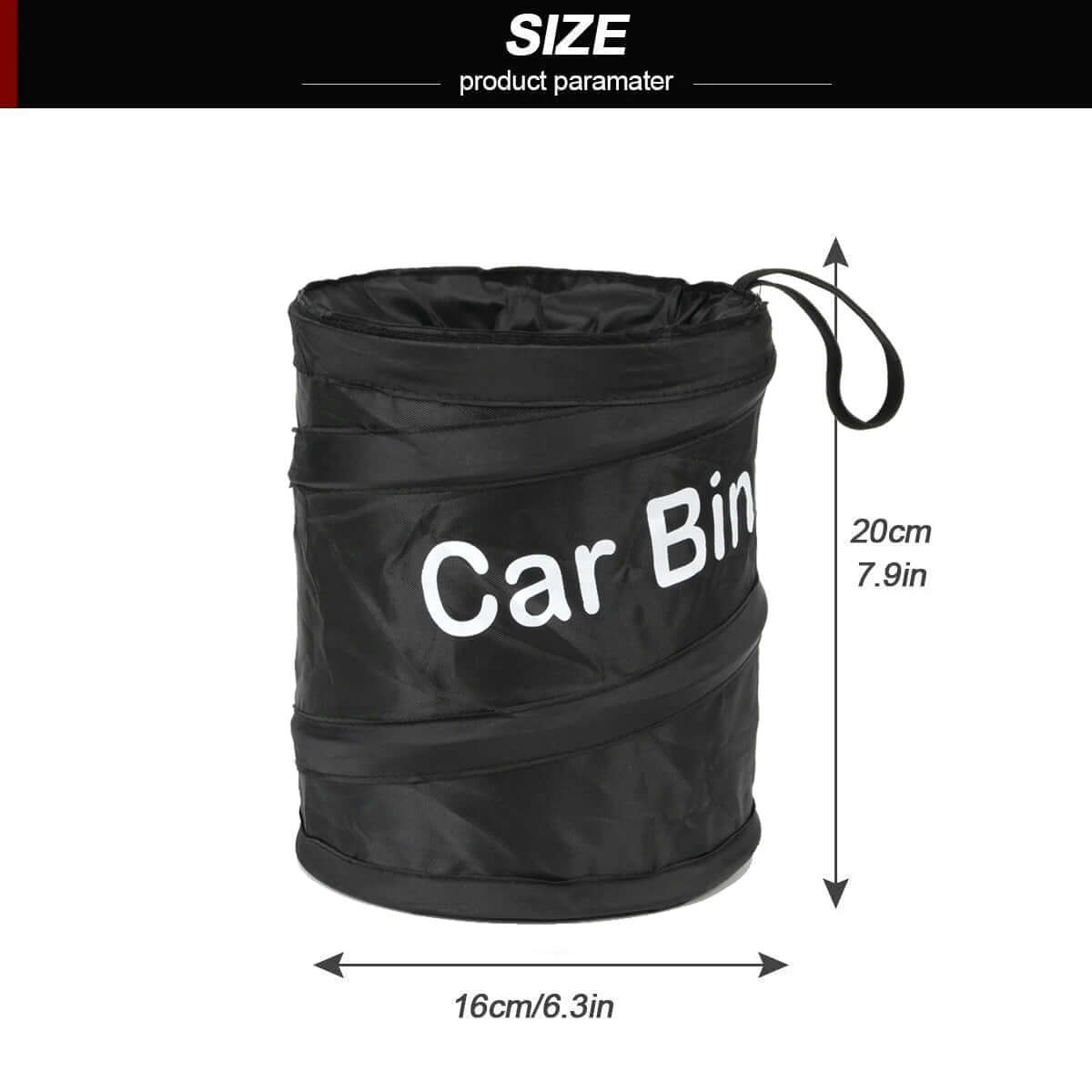 Portable Car Trash Can