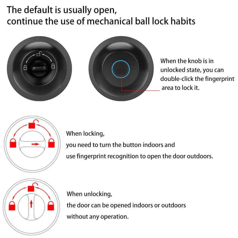 Biometric Fingerprint Smart Door Lock