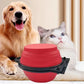 2-in-1 Foldable Dual Pet Feeding Bowl