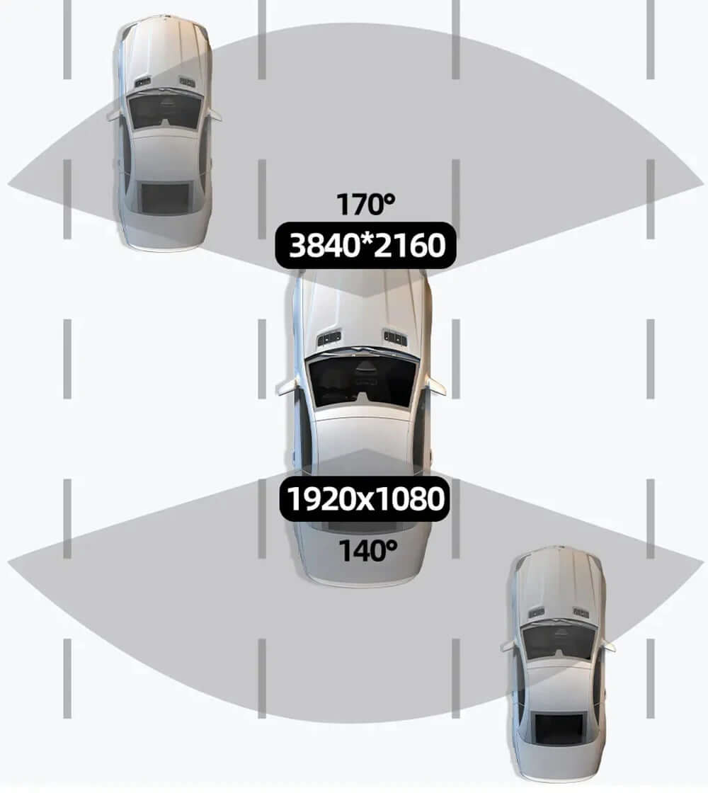 Dual Lens Driving Recorder with WiFi & GPS