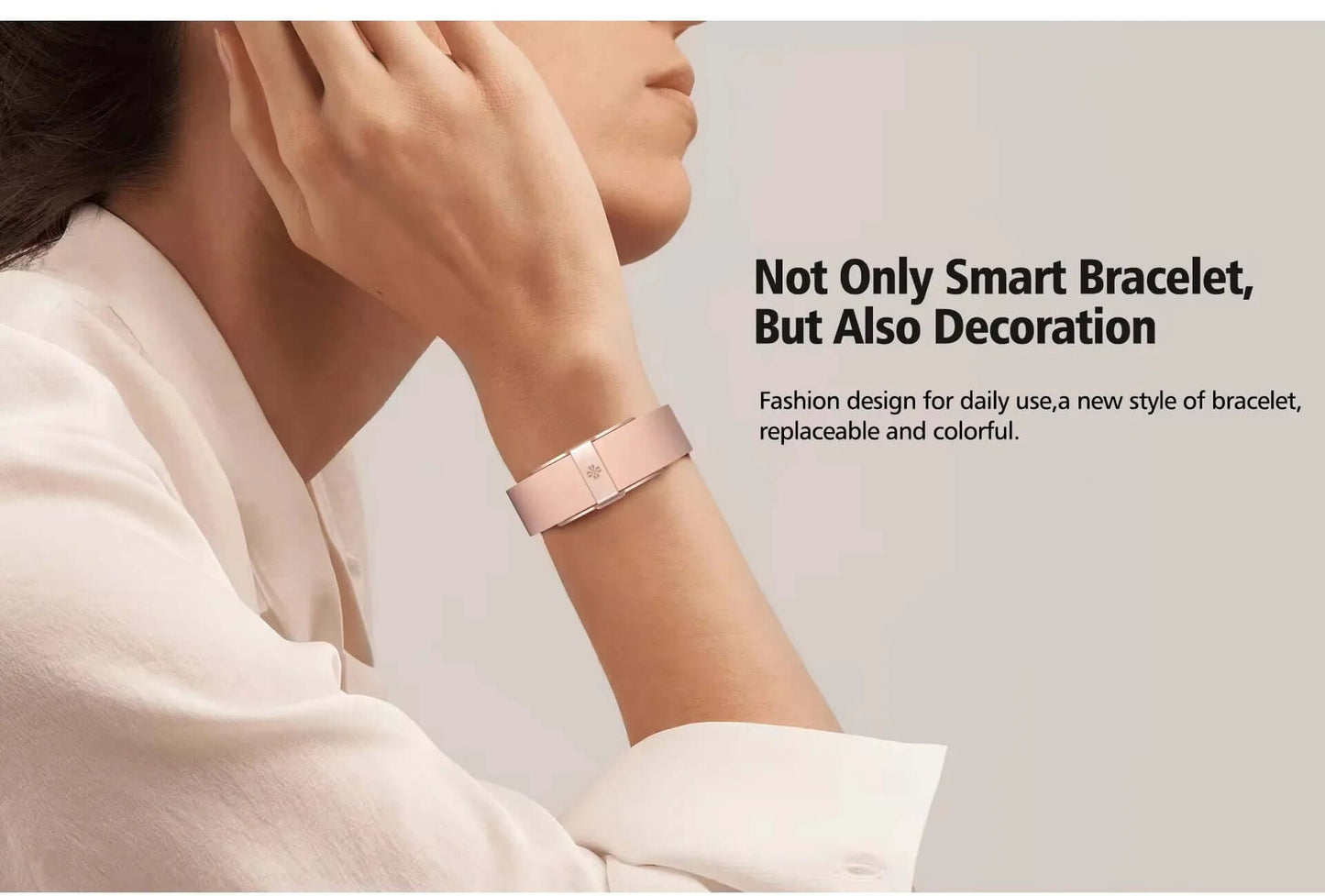 2208A Smart Bracelet - Heart Rate & Blood Pressure Fitness Tracker