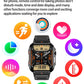 LIGE Smartwatch (1.95 Inch) - Health Monitoring & Fitness Trackerombre