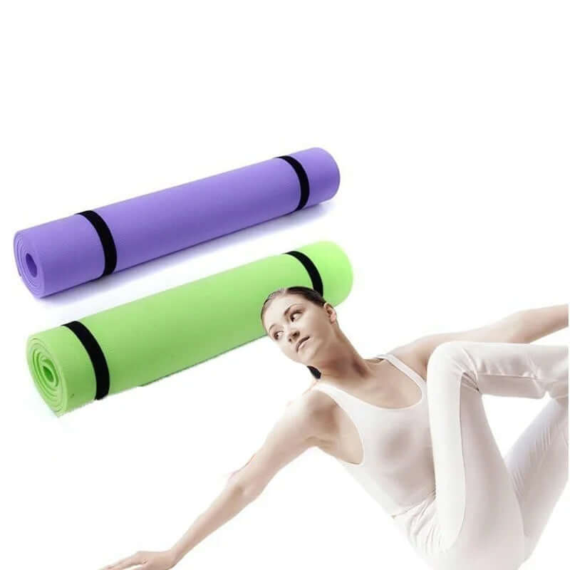 Thick Yoga Mat (173cm x 61cm) 4MM