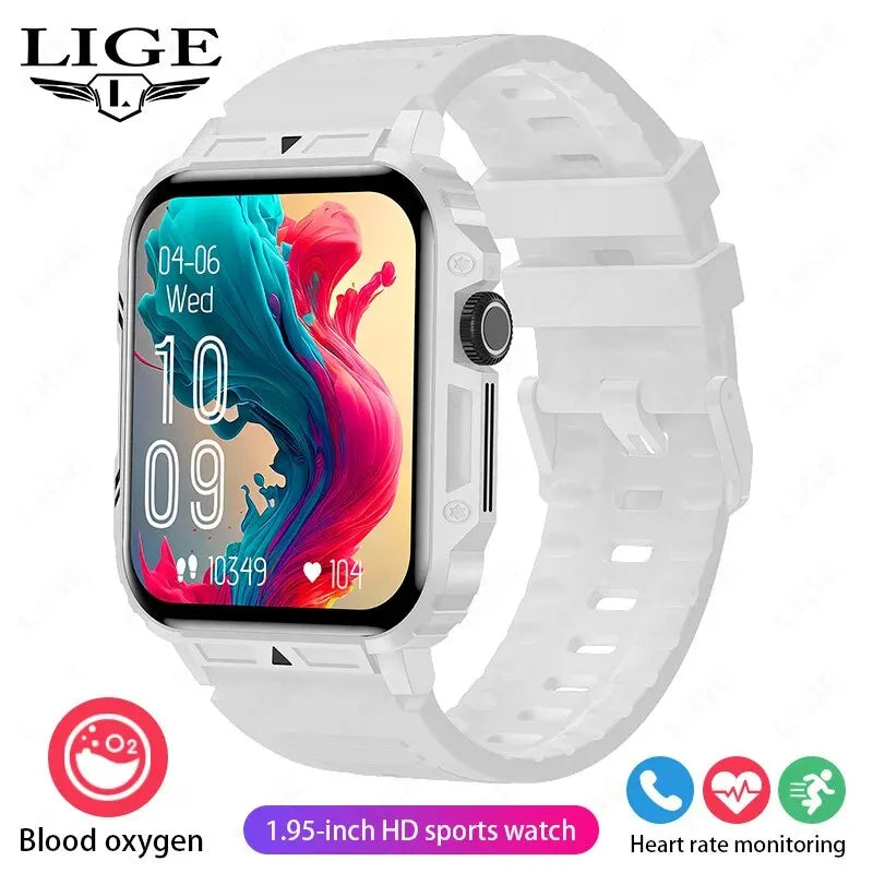 LIGE 1.95-Inch Smartwatch