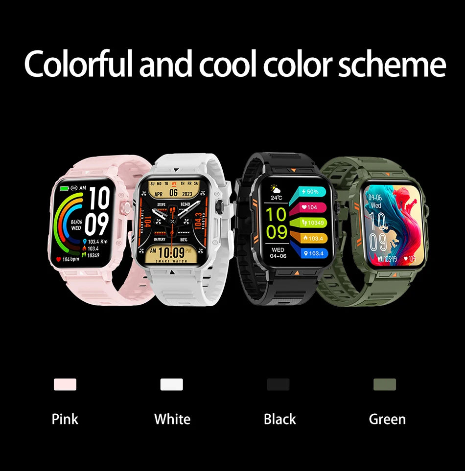 LIGE 1.95-Inch Smartwatch