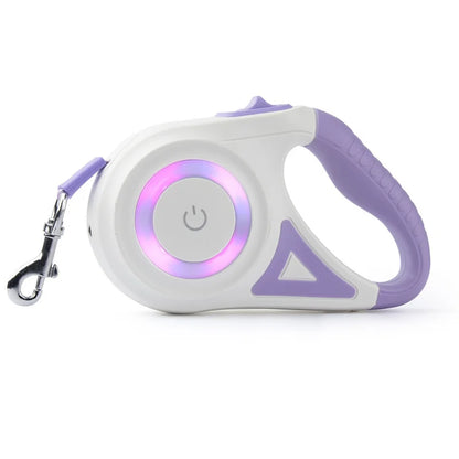 5M Retractable Dog Leash with LED Flashlight