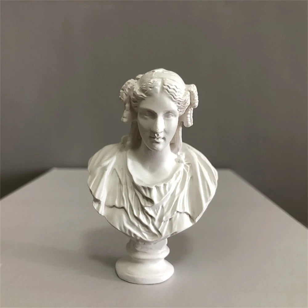 Resin David Mini Head Art Sculpture