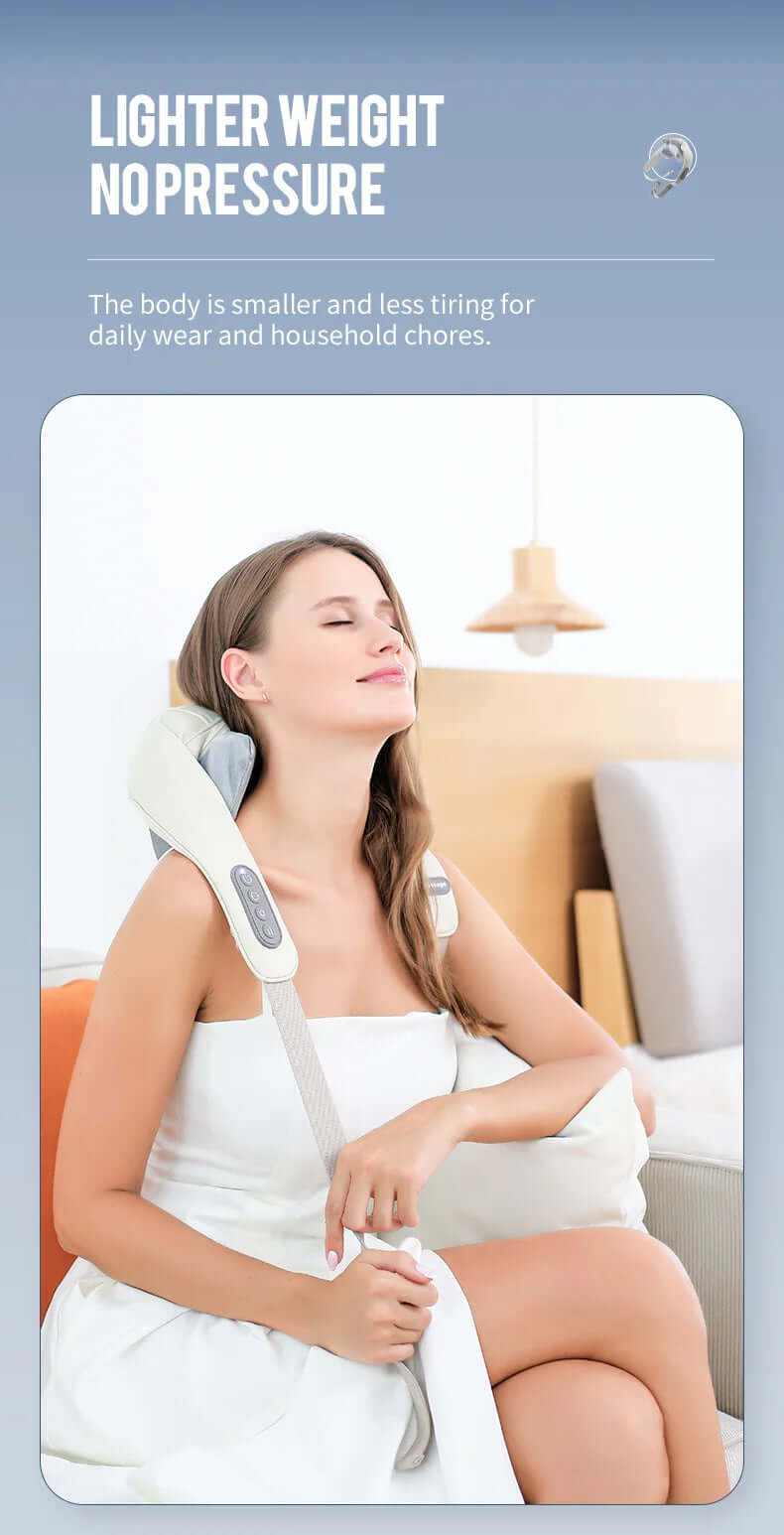 : Foreverlily Wireless Neck and Back Massager