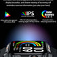 LIGE Smartwatch (1.95 Inch) - Health Monitoring & Fitness Trackerombre