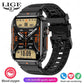 LIGE Smartwatch (1.95 Inch) - Health Monitoring & Fitness Trackerombre