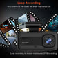 3-Camera Car DVR 1080P Dash Cam - Interior, Cabin, and Rear Recording