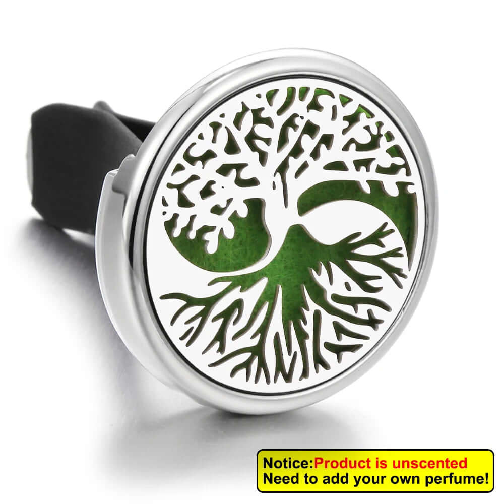 Tree of Life Refillable Car Air Freshener Clip