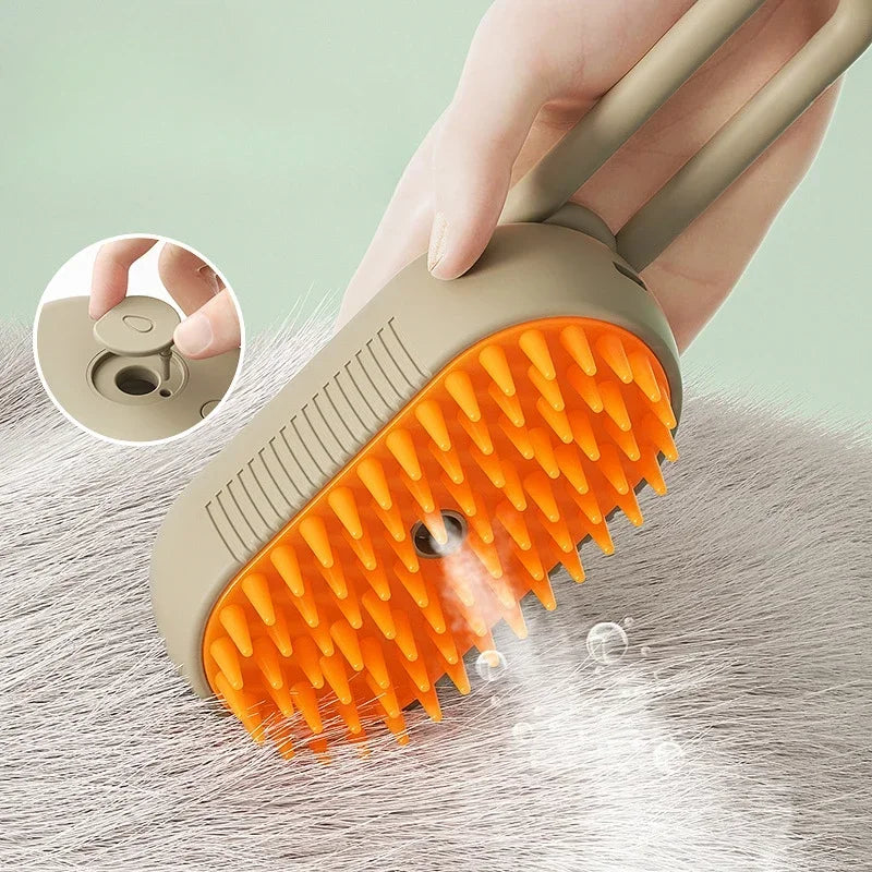 3-in-1 Electric Pet Grooming Brush