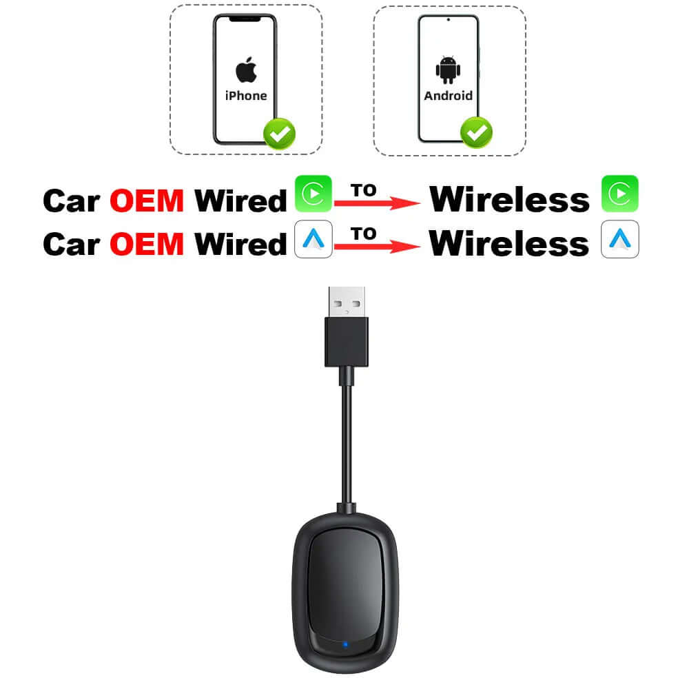 TIMEKNOW Wireless CarPlay Adapter