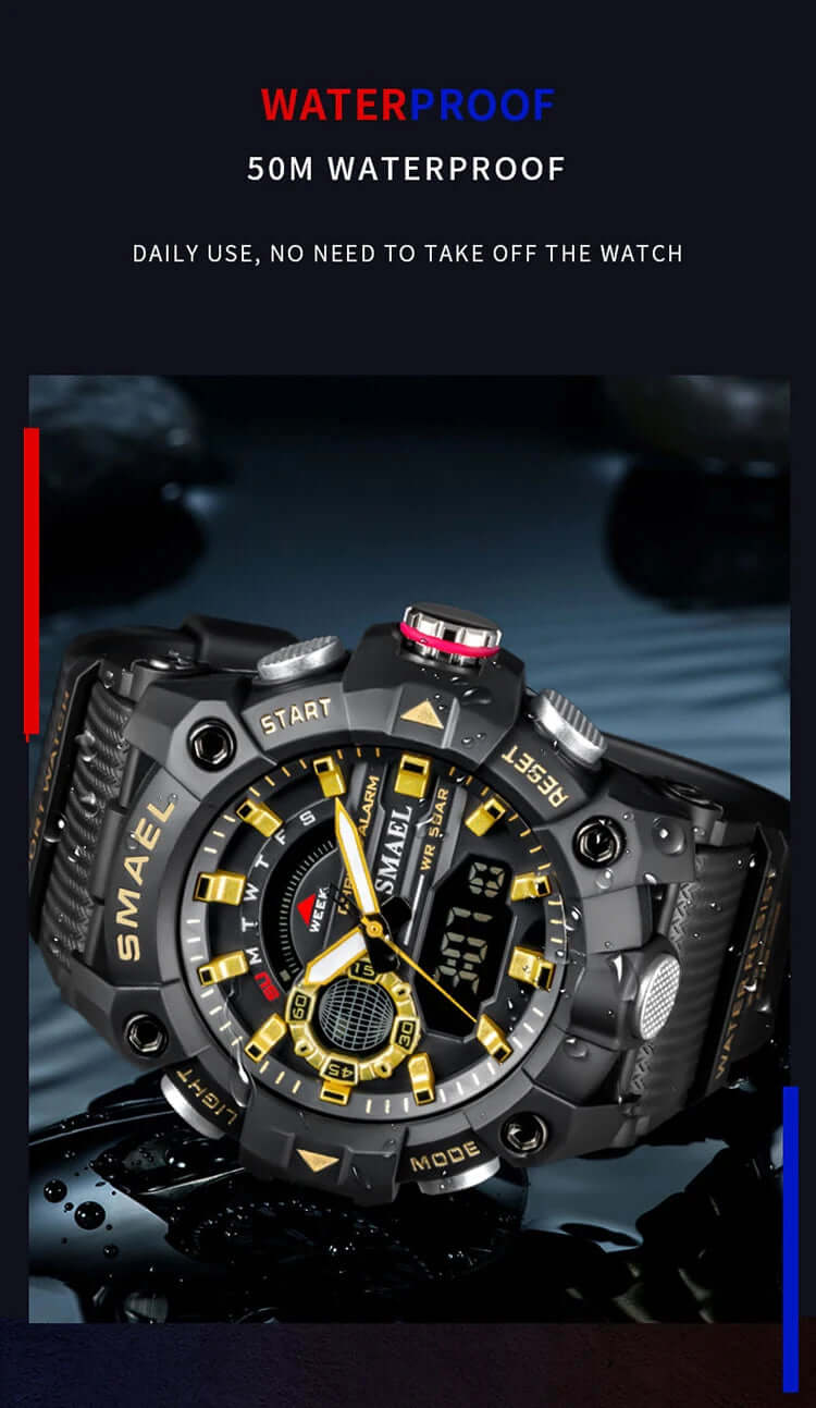 Multi-Function Outdoor Sports Timepiece