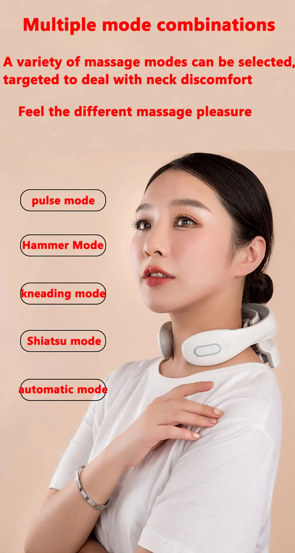 Smart Portable Neck Massage Instrument