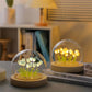 : Artificial Tulip Flower Night Light - Handmade LED Bedside Lamp