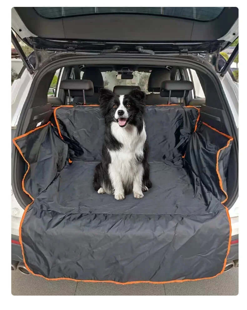 Dog Car Cushion - Waterproof Pet Seat Cover for SUVs & Sedans