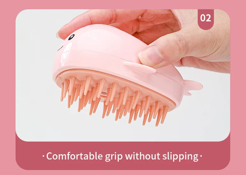 3-in-1 Electric Pet Grooming Brush