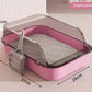 Semi-Enclosed Splashproof Cat Litter Tray