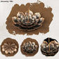 3-in-1 Alloy Lotus Incense Burner