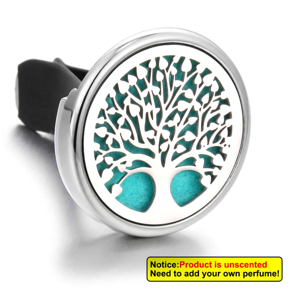 Tree of Life Refillable Car Air Freshener Clip