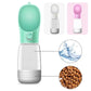 Portable Dog Water Bottle & Food Container