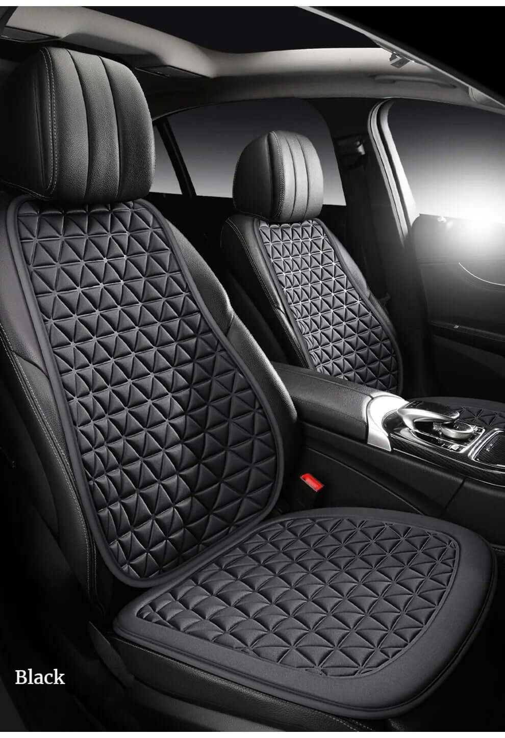 3D Suspended Car Seat Cushion with Embossed Pattern