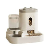 Automatic Feeder & Water Fountain Set with Raised Stand