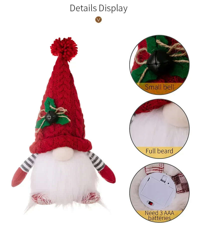 1~4pcs 2024 Christmas Doll Elf -