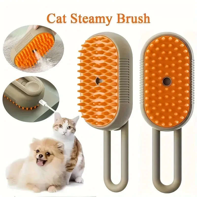 Pet Cleaning Spray Comb & Undercoat Removal Brush Tool