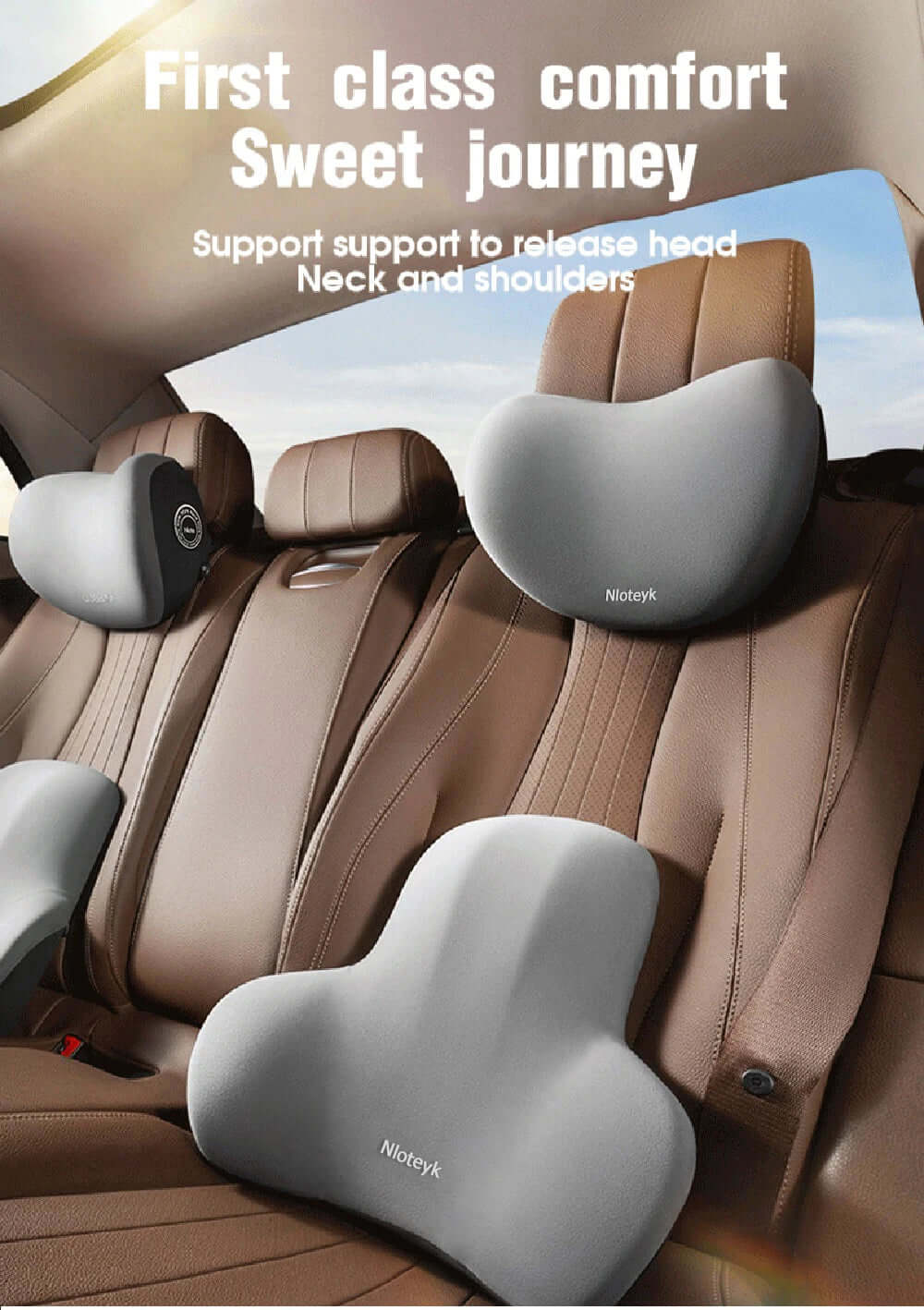 Lumbar Cushion Car Headrest