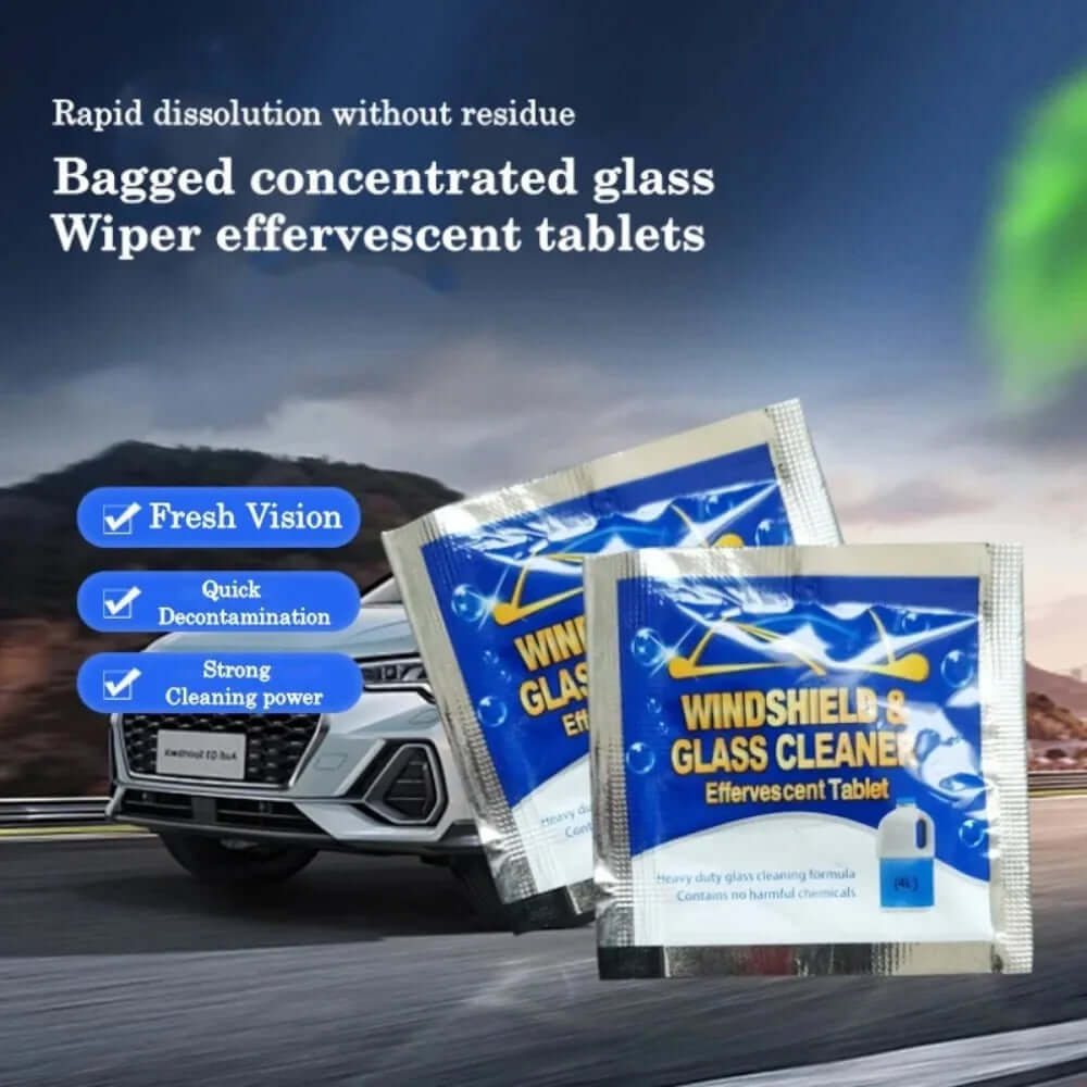 Wiper Glass Solid Cleaning Tablets