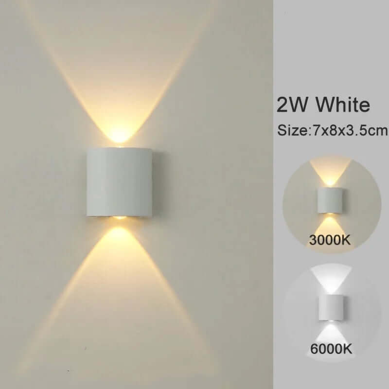 LED Wall Sconces - Modern Up & Down Wall Mount Lights