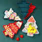 Christmas Tree Fruit Plate Merry Christmas Party Decorations