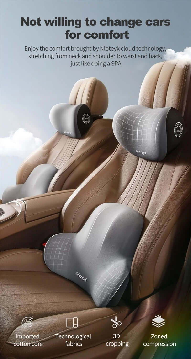 Lumbar Cushion Car Headrest