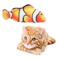 Cat Toys Fish USB Charger - Interactive Electric Floppy Fish