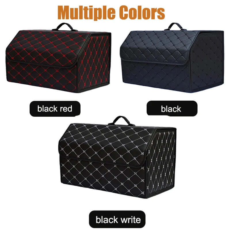 Car Trunk Organizer Box - Large Capacity, Folding Storage Solution