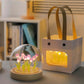 : Artificial Tulip Flower Night Light - Handmade LED Bedside Lamp