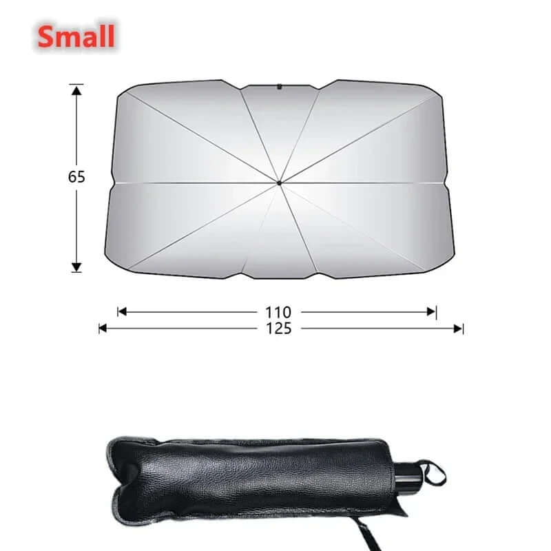 : Car Sunshade Umbrella - Windshield Sun Protector