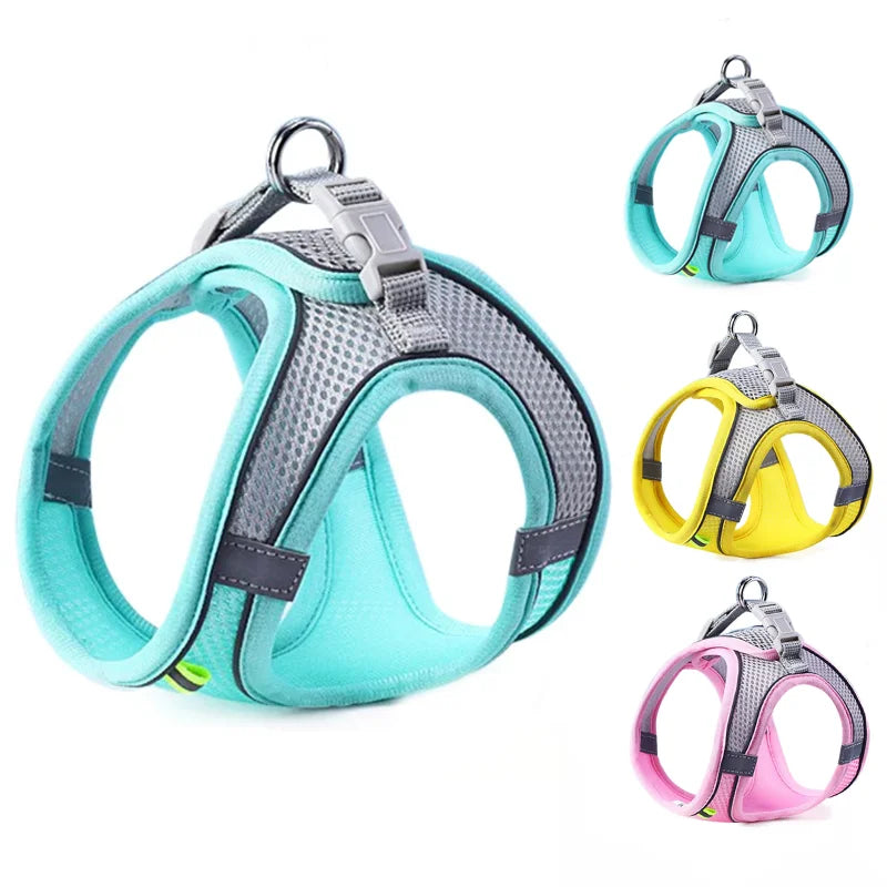 Reflective Breathable Pet Harness