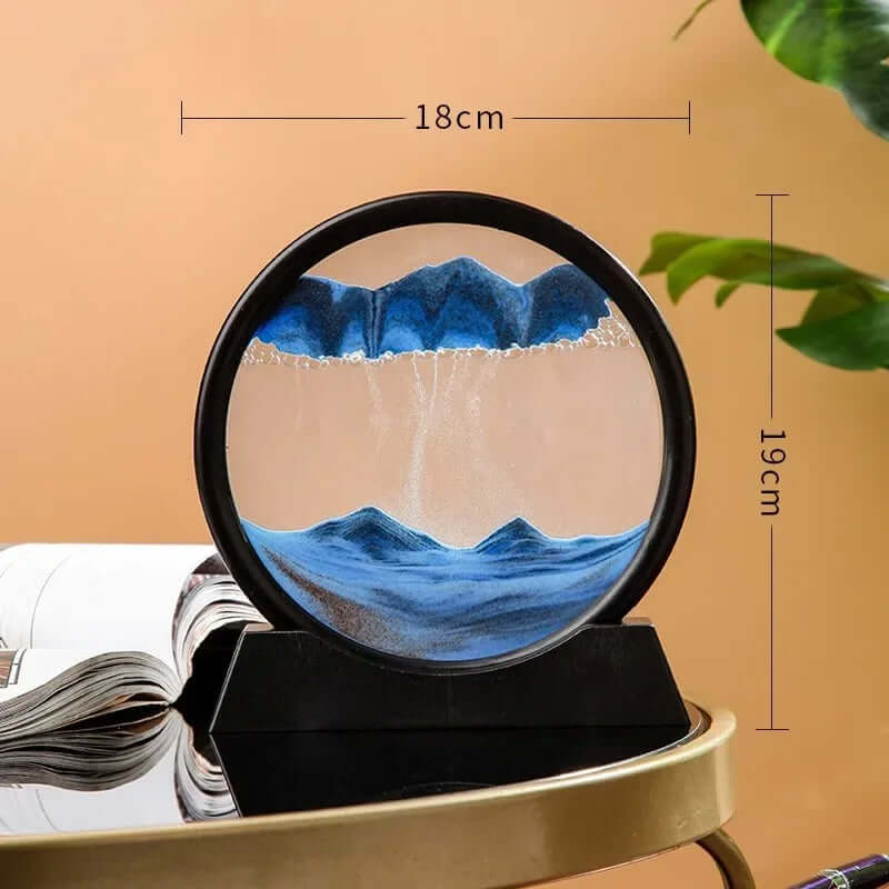 3D Hourglass Quicksand Art Picture