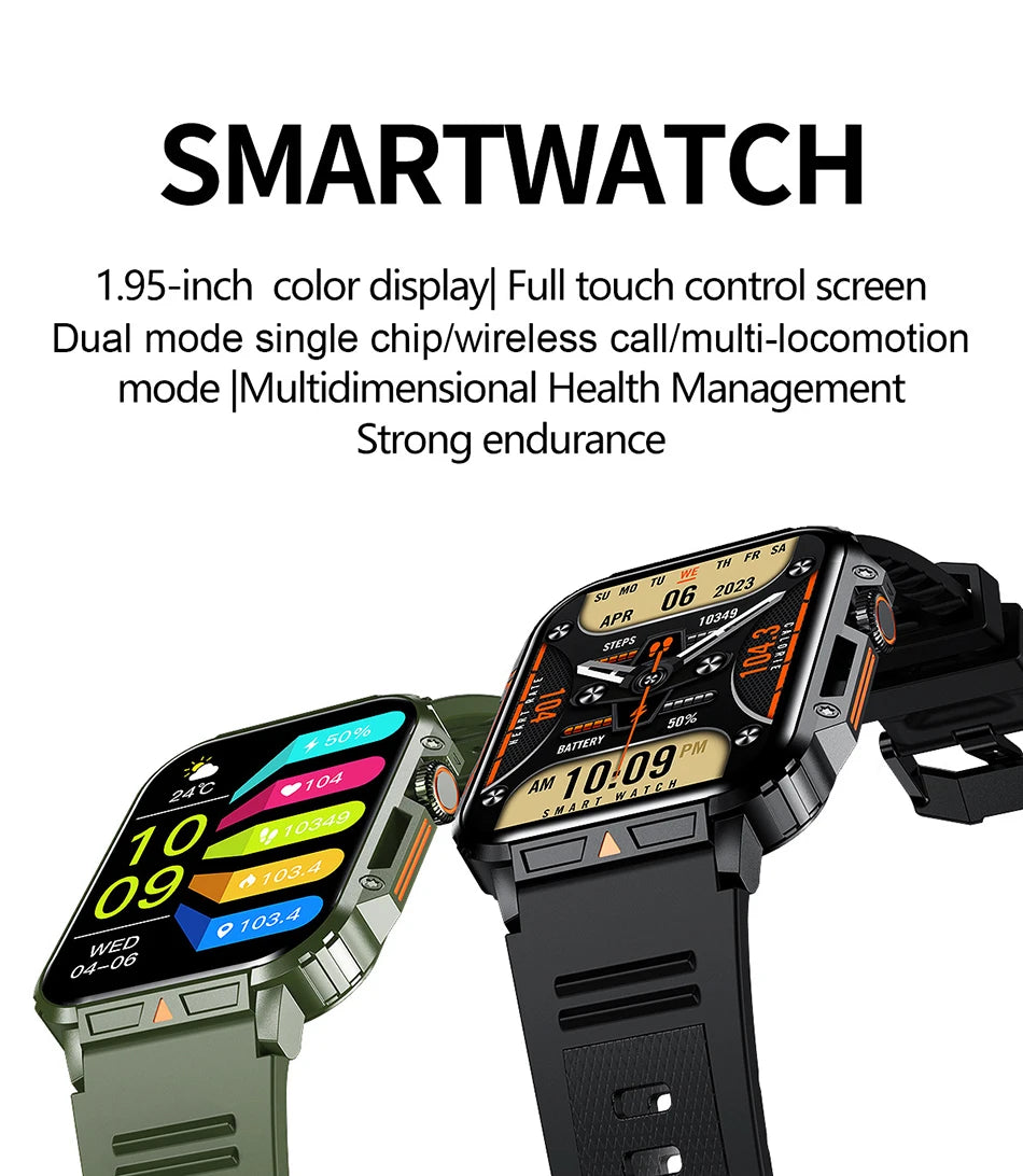 LIGE 1.95-Inch Smartwatch